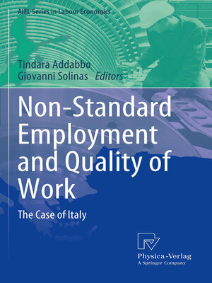 cover image of Non-Standard Employment and Quality of Work